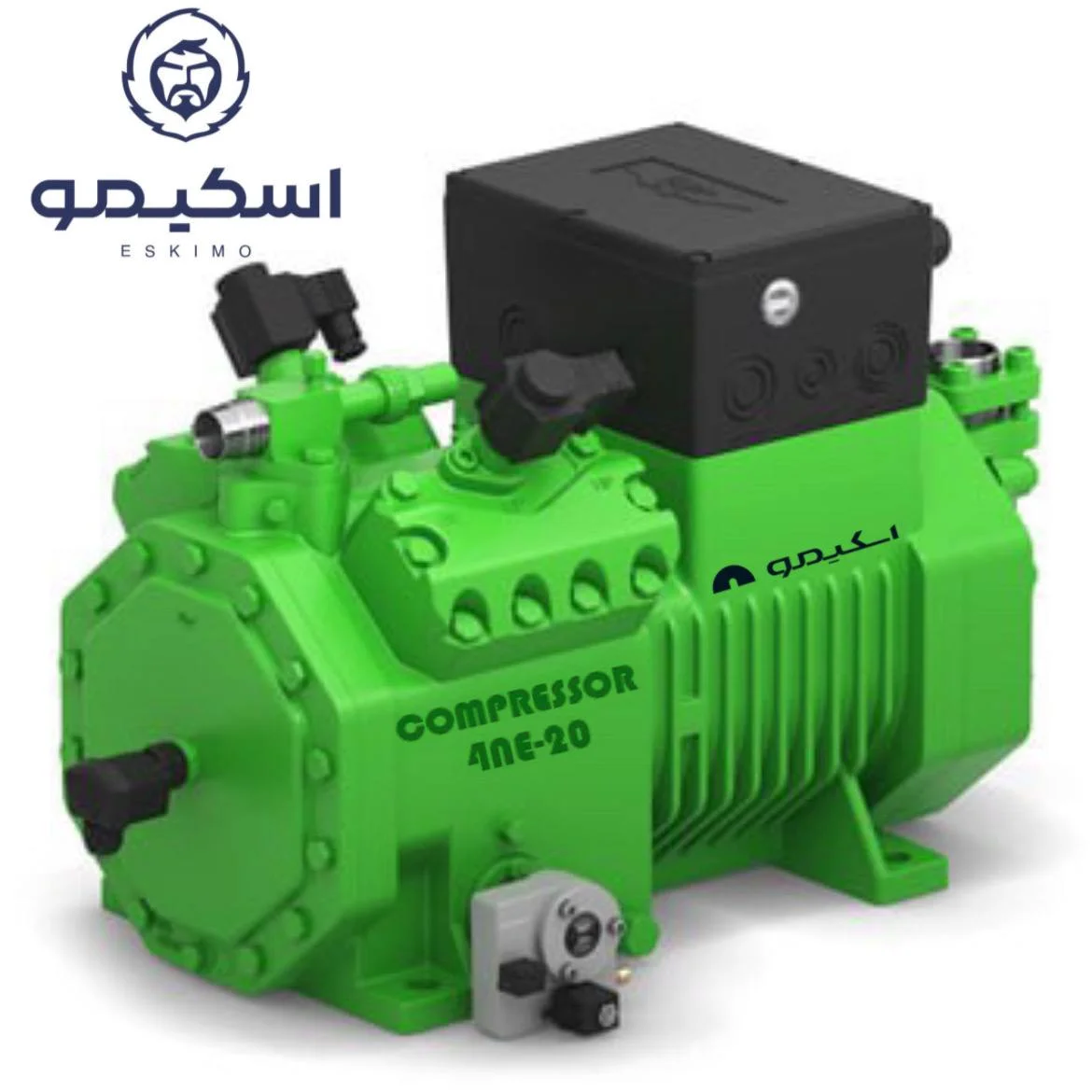 مدل 4NE-20 کمپرسور 20 سب بخار پیستونی بستزر