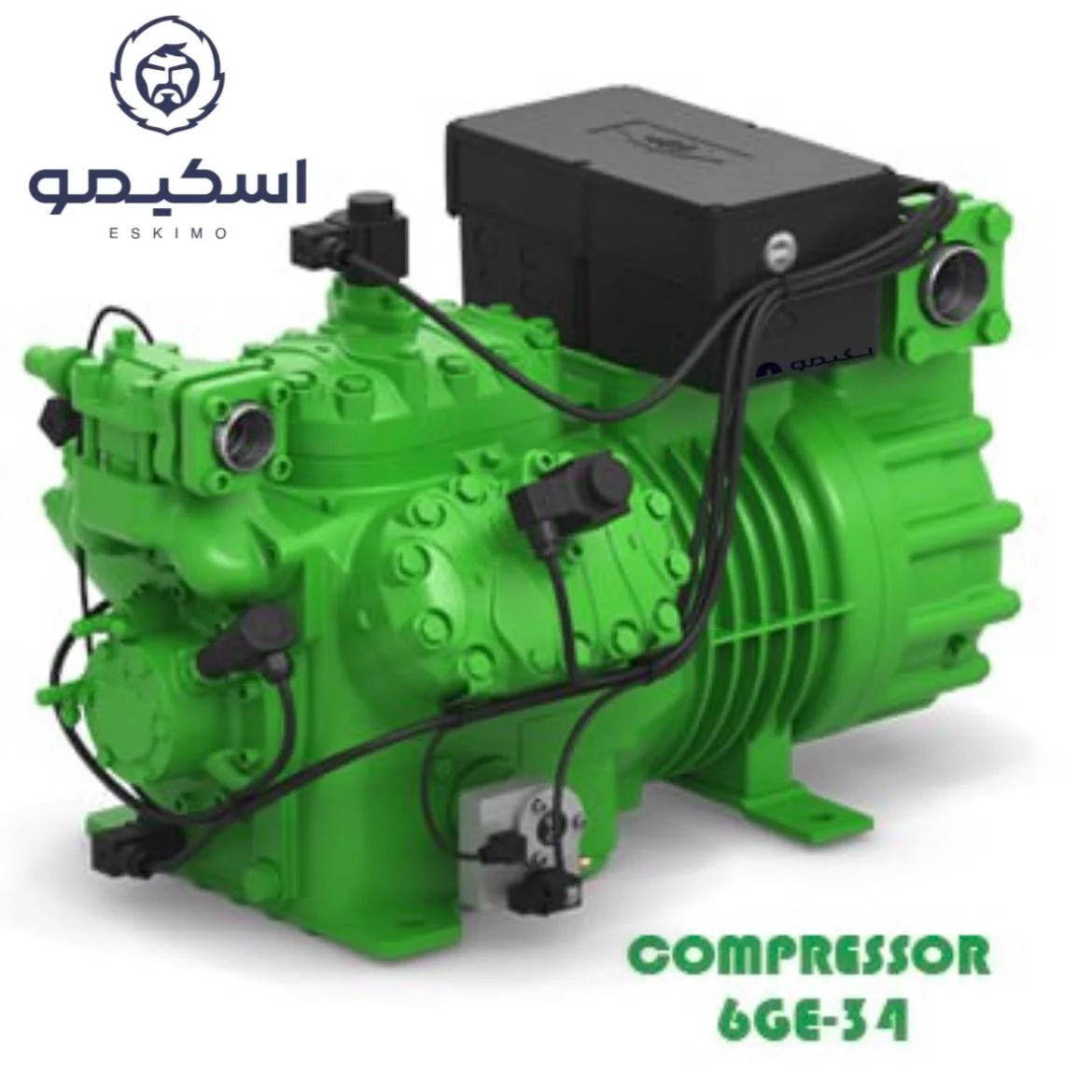 مدل 6GE-34 کمپرسور 30 اسب بخار پیستونی بیتزر